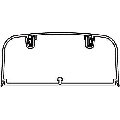 Кабель-канал 110х50 мм, черный фото 1