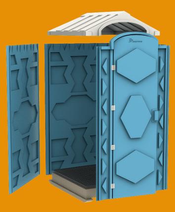 Туалетная кабина «Универсал» EcoGR фото 2