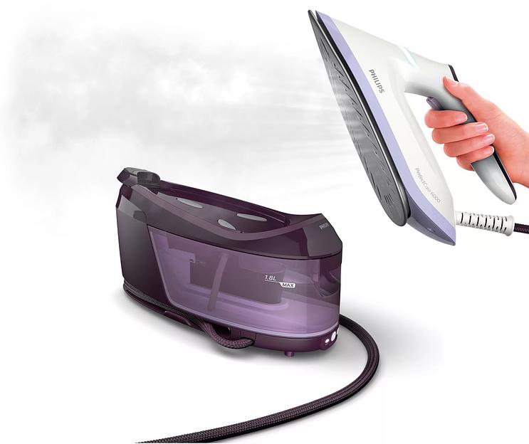 Парогенератор Philips PSG6024/30 2400Вт белый/фиолетовый фото 3