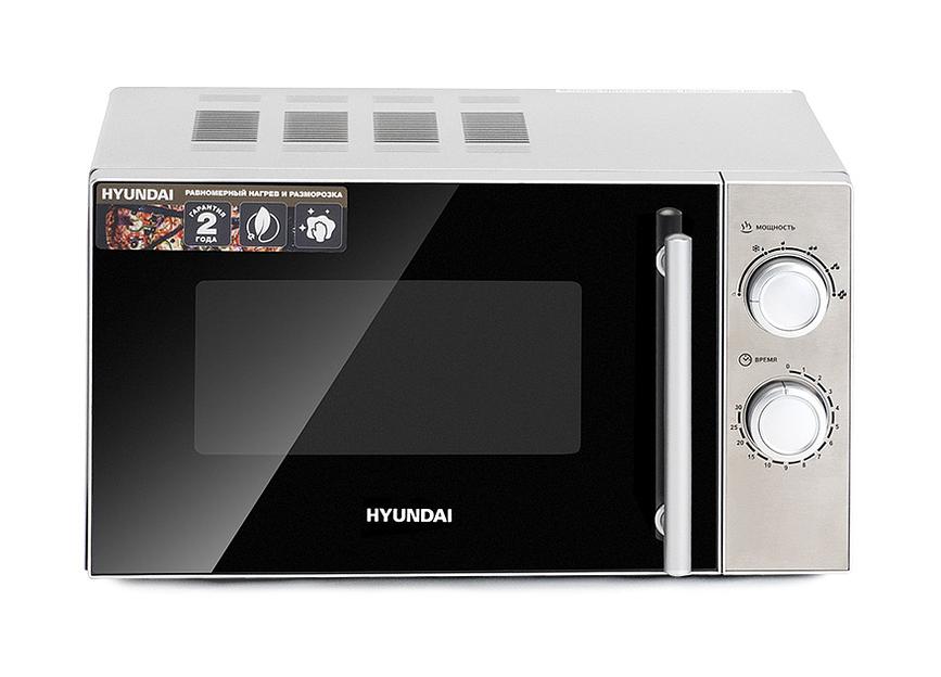Микроволновая Печь Hyundai HYM-M2040 20л. 700Вт серебристый фото 1