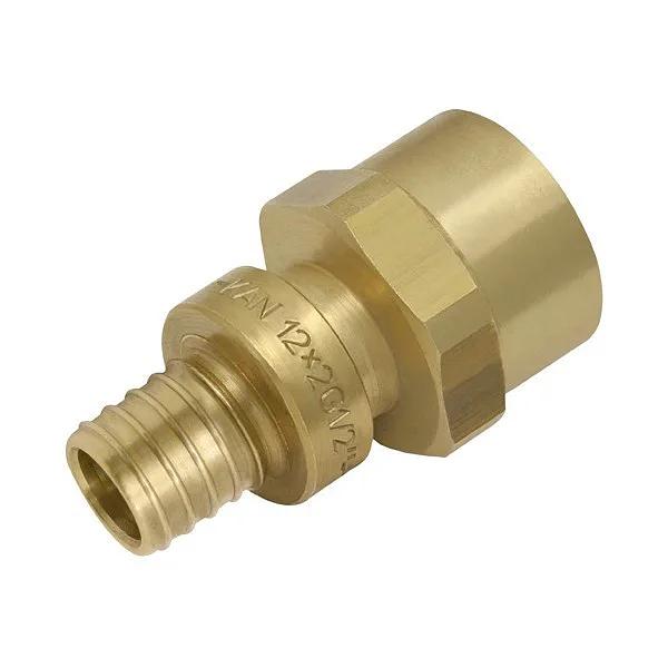 Разъем латунный внутренний–наружный ОПТ фото 1