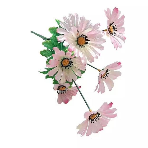 Букет ромашек 7 голов 31см 357-082 357-016 фото 2