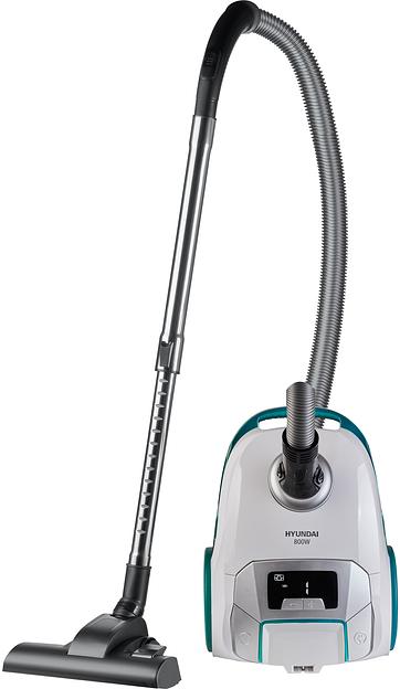 Пылесос Hyundai HYV-B4050 800Вт белый/бирюзовый (в компл.:1мешок) фото 1
