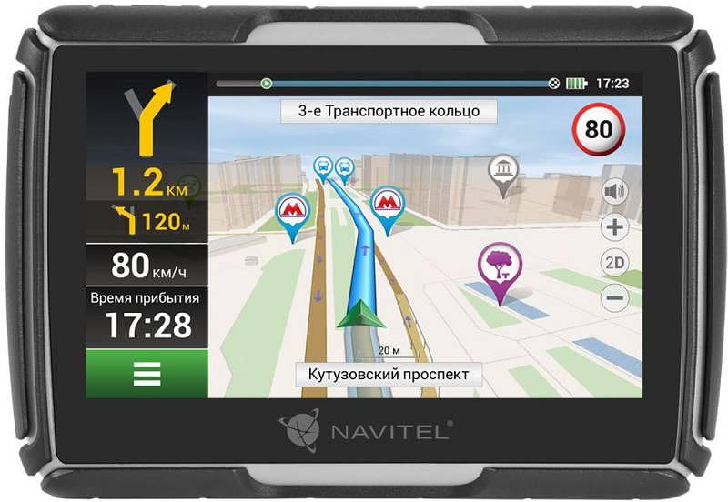 Навигатор Автомобильный GPS Navitel G550 Moto 4.3" 480x272 8Gb microSD черный Navitel фото 3