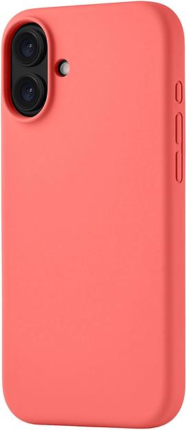 Чехол (клип-кейс) uBear для Apple iPhone 16 Plus Touch with MagSafe коралловый (CS416CR67PTH-I24M) фото 4