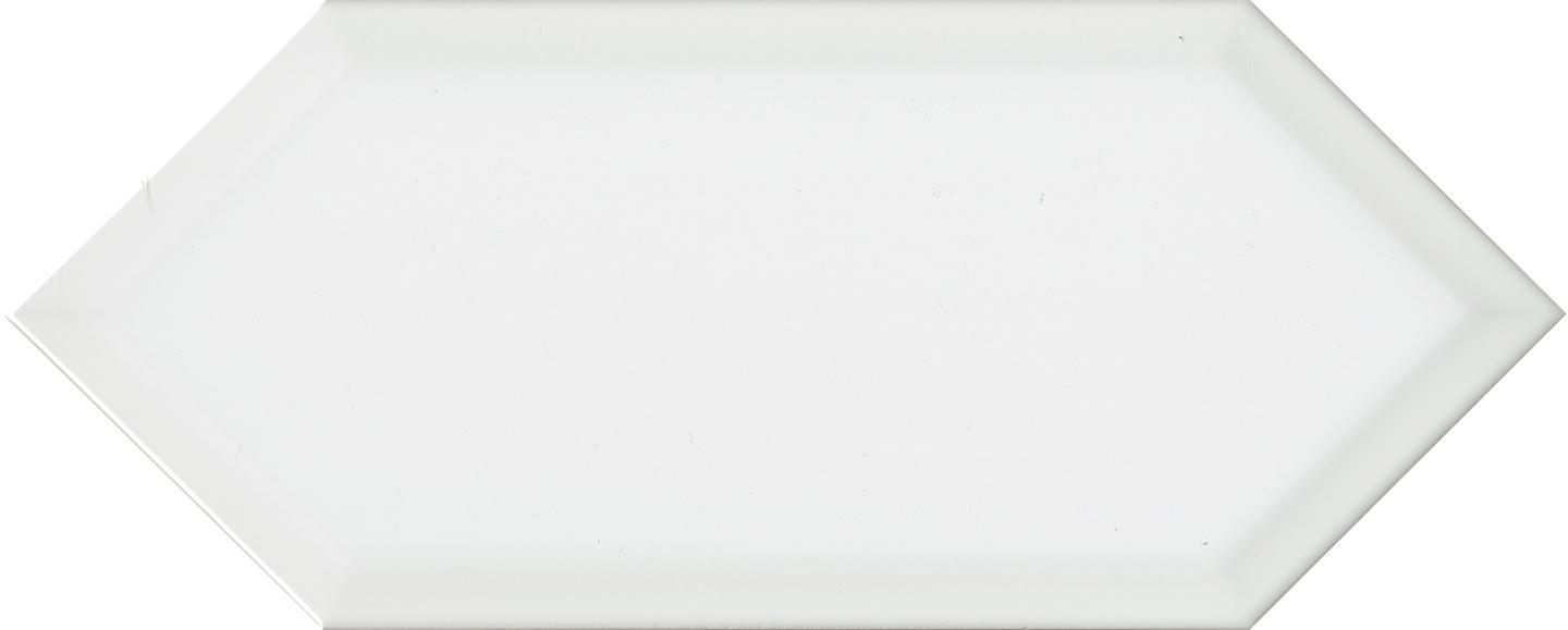 Плитка Kerama Marazzi Алмаш грань белый глянцевый 140x340 фото 1