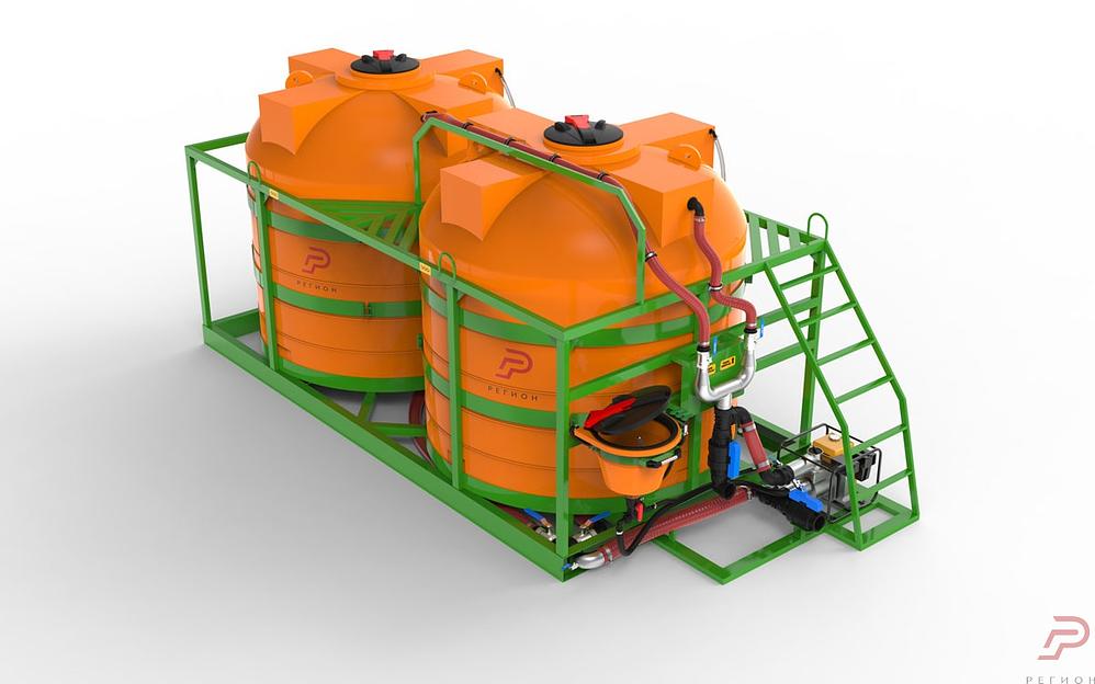 Мобильный растворный узел Super Кассета 6000х2S2 фото 1