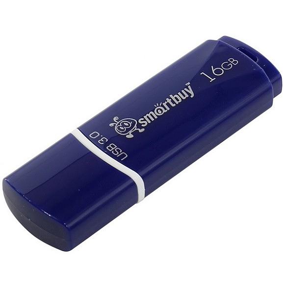 Smartbuy USB Drive 16Gb Crown Blue SB16GBCRW-Bl фото 1