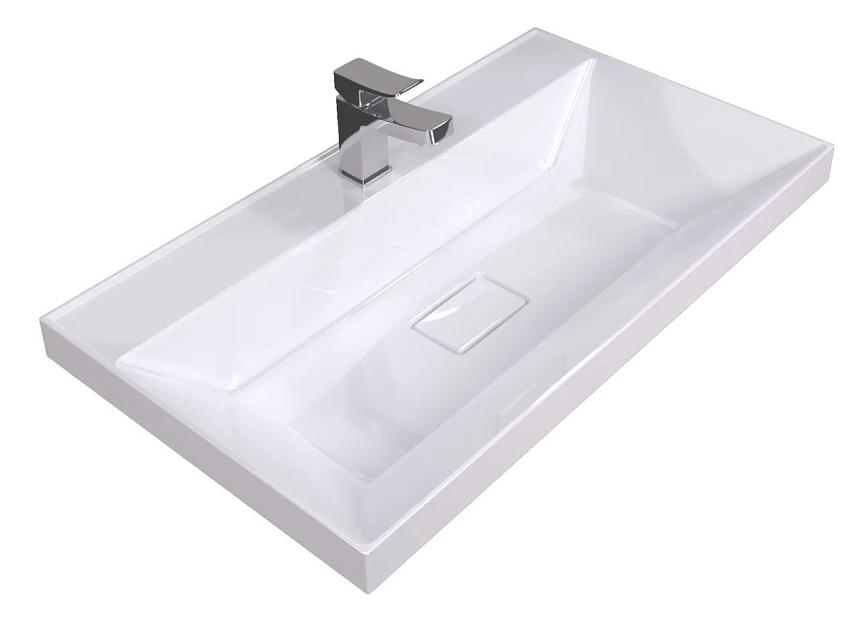 Раковина для ванной Uperwood Classic New 80 см, с декоративной крышкой для слива фото 1