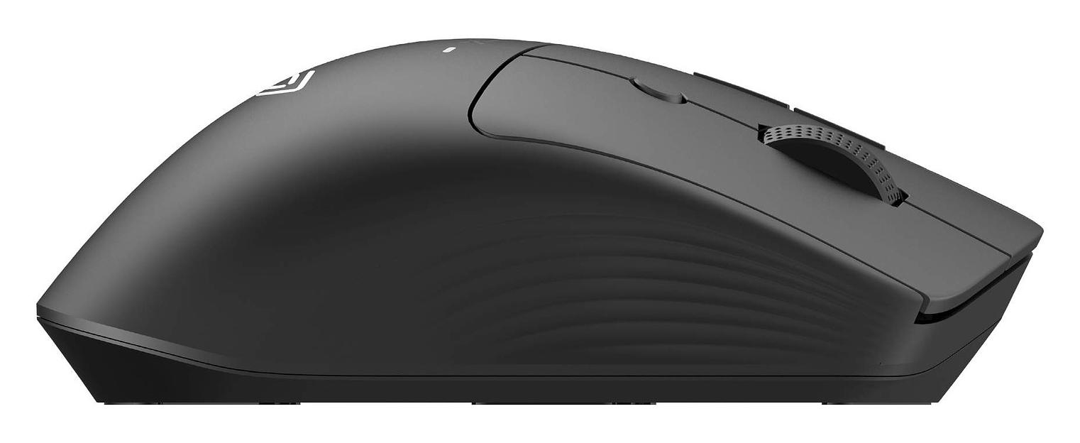 Мышь Оклик 501MW черный оптическая (2400dpi) беспроводная USB для ноутбука (6but) фото 7