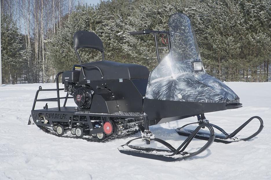Снегоход Бурлак Егерь Центро М 18,5 л.с., 2710*1100*1300 мм. подвеска: катковая фото 1