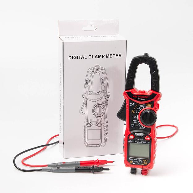 Токовые клещи цифровые КТ 206D серия PROLINE фото 5