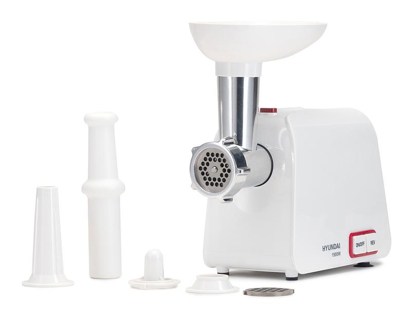 Мясорубка Hyundai HY-MG5391 1900Вт белый фото 9