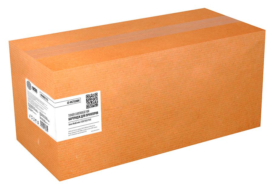 Картридж лазерный Cactus CS-WC7328BK 006R01175 черный для Xerox WorkCentre 7328/7335/7345 фото 1