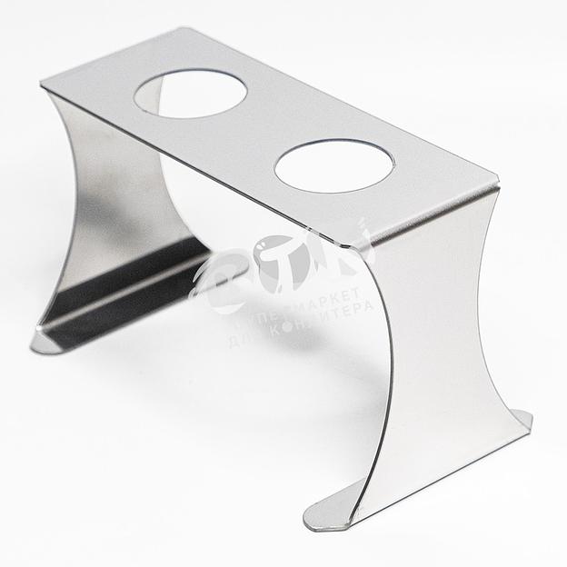 Подставка для рожков 2 ячейки нержавеющая сталь фото 6