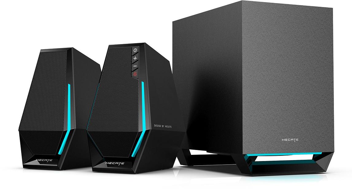 Колонки Edifier G1500 MAX 2.1 черный 30Вт BT фото 6