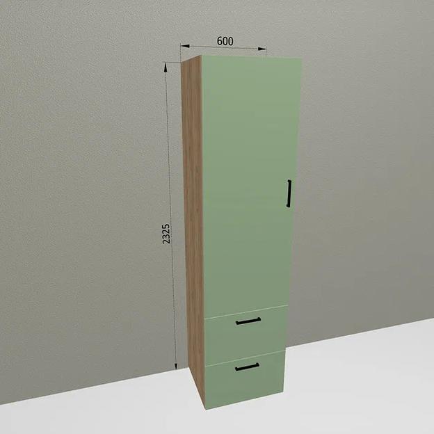 Шкаф распашной Sanvut 600х500х2325 мм арт.Ш69ЯБ2 ОПТ фото 7