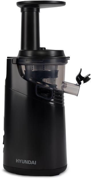Соковыжималка шнековая Hyundai HY-JS2323 120Вт рез.сок.:400мл. черный фото 1