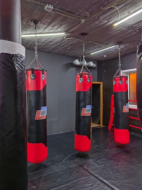 Мешок боксёрский G-FIGHT 1 м, D 300 мм, вес 25-35 кг, ПВХ-ткань, опт фото 1