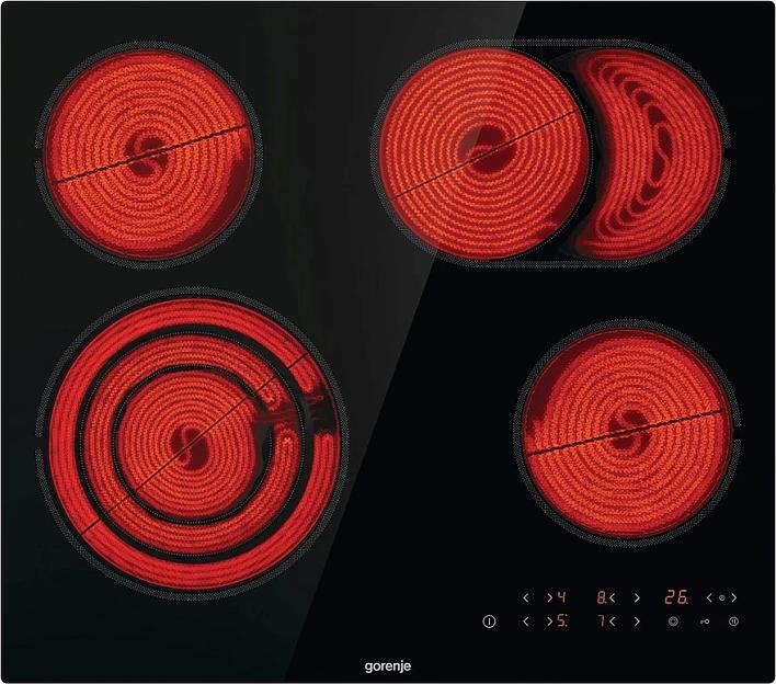 Варочная поверхность Gorenje ECT646BSCE черный фото 2