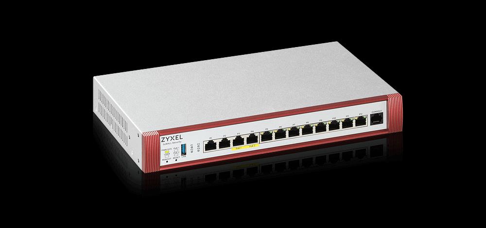 Межсетевой экран Межсетевой экран Zyxel USG FLEX 500H, Rack, 2xRJ-45: 1/2.5G (LAN/WAN), 2xRJ-45: 1/2.5G PoE+ (LAN/WAN), 8xRJ-45: 1G (LAN/WAN), 1xUSB3.0 ** (USGFLEX500H-EUCI01F) фото 2