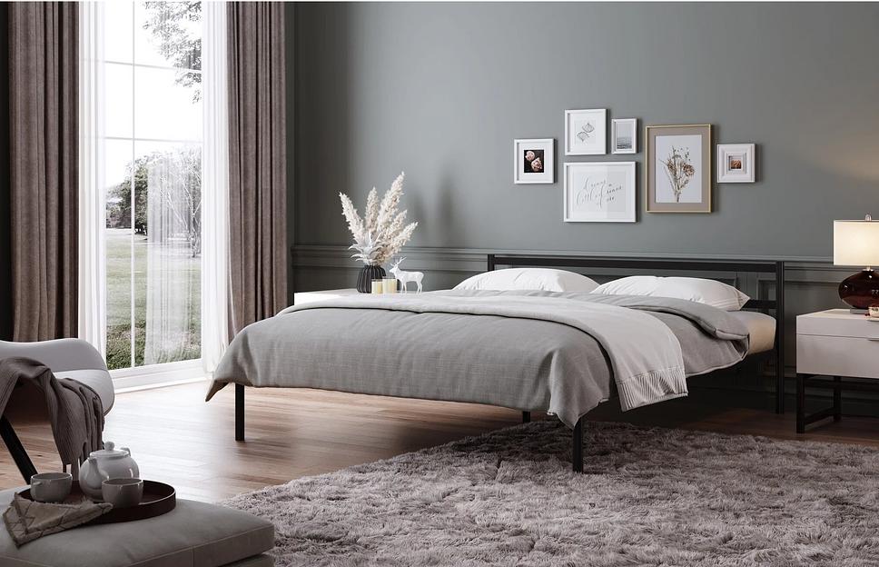 Кровать Berhouse «Мета» с ортопедическими латами ОПТ фото 3