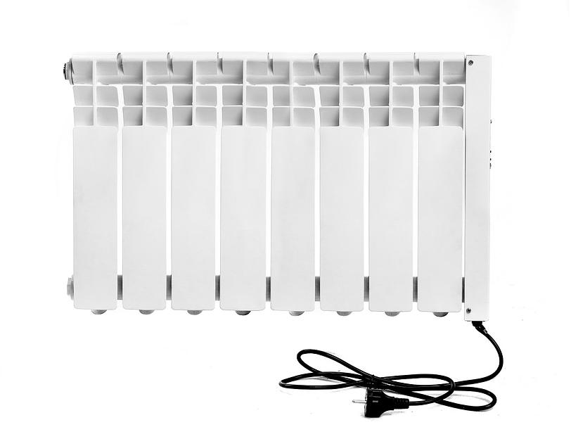 Электрический радиатор (обогреватель) «Normand» 8 узкий ОПТ фото 2