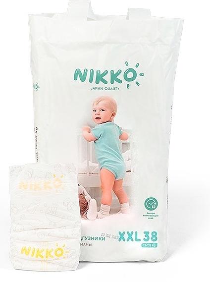 Подгузники «Nikko» XXL, 38 шт ОПТ  фото 1