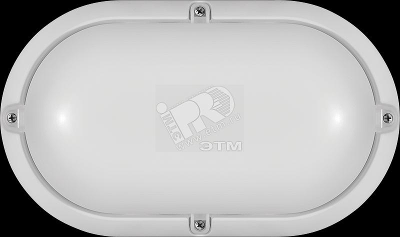 Светильник светодиодный ДБП-7w 4000К 520Лм овальный пластиковый IP65 белый Navigator Group 19665 фото 1