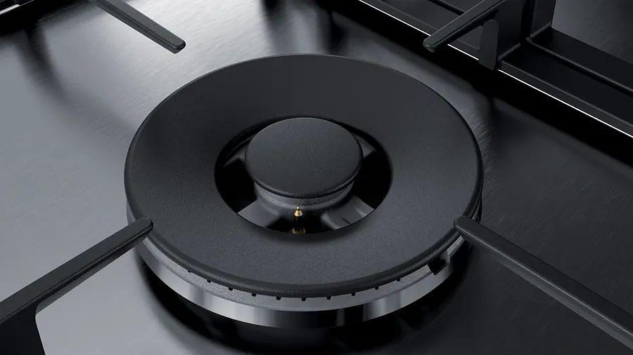 Газовая варочная поверхность Bosch PCS7A5M90 нержавеющая сталь фото 4