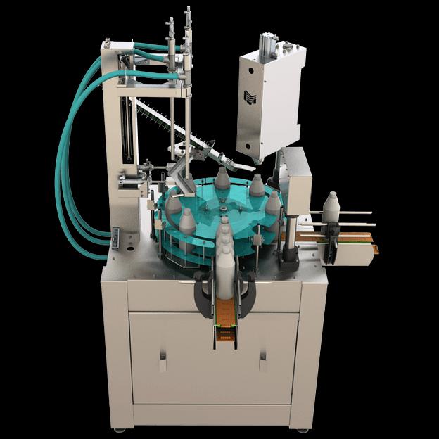 Автомат розлива и укупоривания жидкостей винтовыми колпачками роторного типа (карусельный, весовой) фото 5