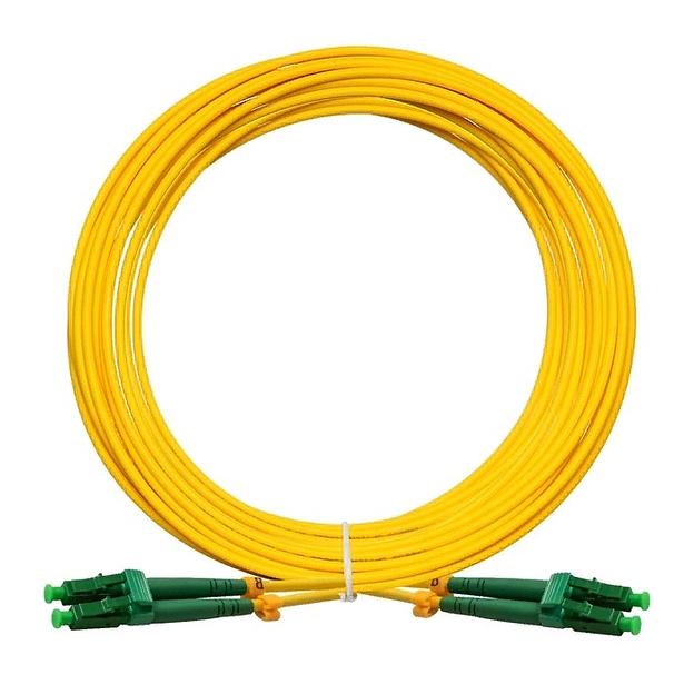 Exegate EX295150RUS Патч-корд волоконно-оптический ExeGate FC-D-9-LC/APC-LC/APC-10M-LSZH (Шнур ВО SM 9/125 (OS2/G.652.D), LC/APC-LC/APC, Duplex, LSZH, 10м) фото 1