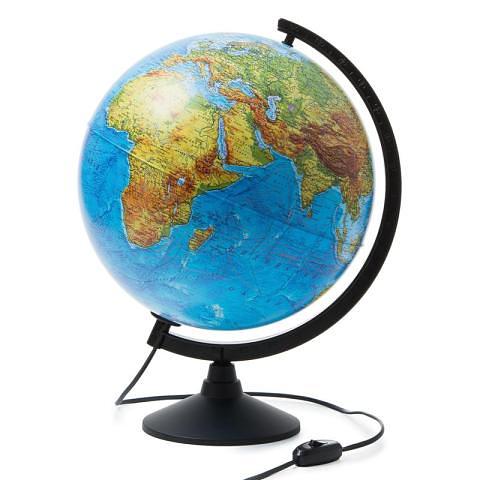 Глобус физический Классик с подсветкой, 320 мм, Globen фото 1