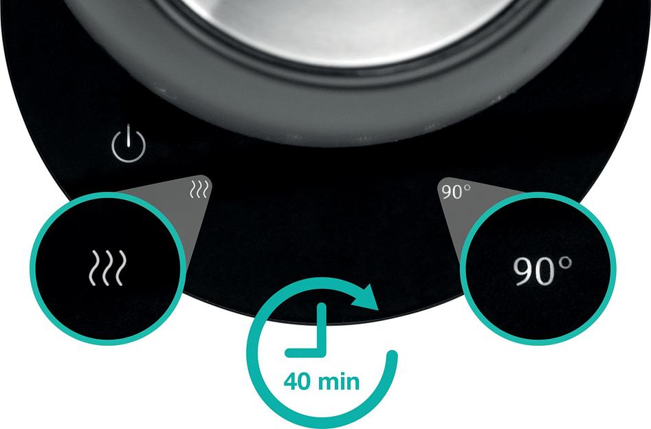 Чайник электрический Gorenje K17TRB черный фото 4