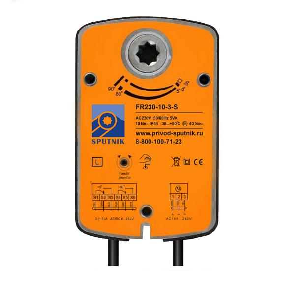 Электроприводы SPUTNIK серии FR - FR230-10-3-S - 230 - 10 фото 1