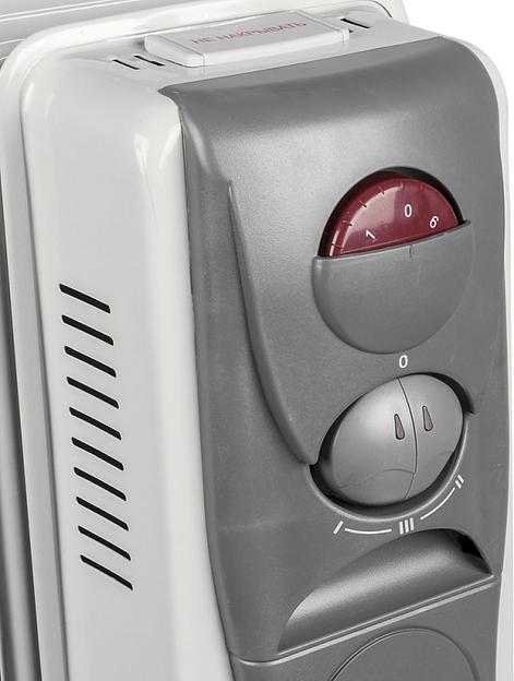 Радиатор масляный Ресанта ОМ-12НВ 2900Вт белый фото 6