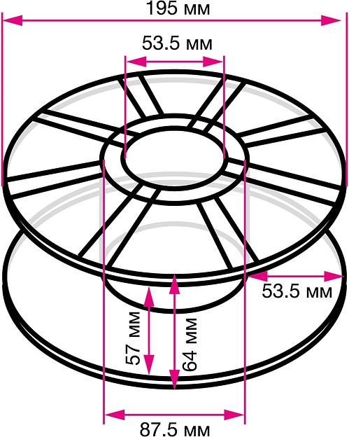 Пластик для принтера 3D Cactus CS-3D-PETG-1KG-COFFEE PETG d1.75мм 1кг L316м 1цв. фото 4