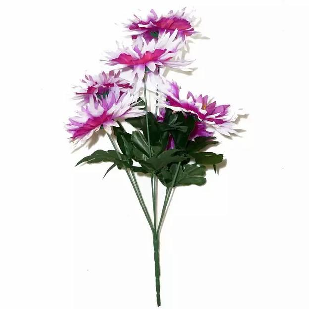 Букет астры 6 голов 34см 274-402 фото 2