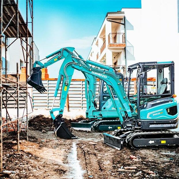 Мини-экскаватор Sunward «SWE25UF» фото 5