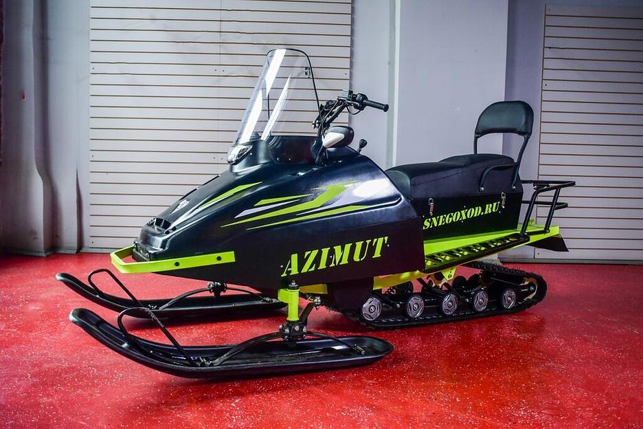 Снегоход Бурлак Азимут CS 24 л.с., подвеска: склизовая, 2900*1110*1280 мм фото 1