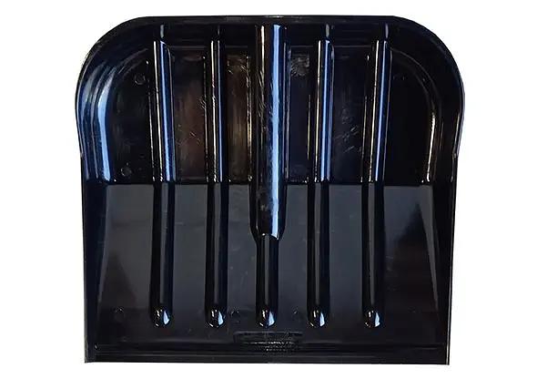 Лопата снеговая поликарбонатная №1 Эконом 450х390 мм, без черенка ОПТ фото 1