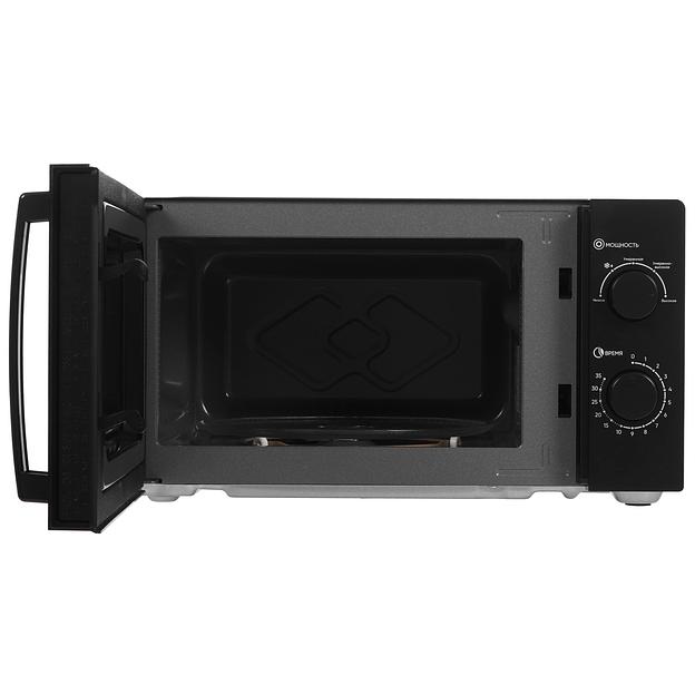Микроволновая печь ECON ECO-2040M черный 20л 700Вт поворотный механизм фото 4