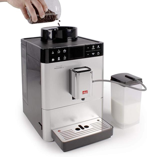 Кофемашина Melitta Caffeo F531-101 серебристый фото 7
