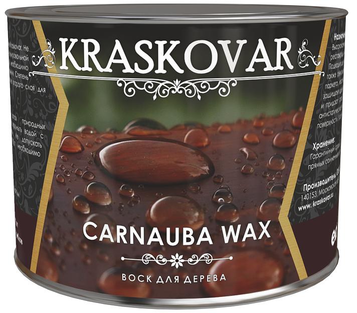 Масло-воск Kraskovar Carnauba Wax для дерева, опт фото 1