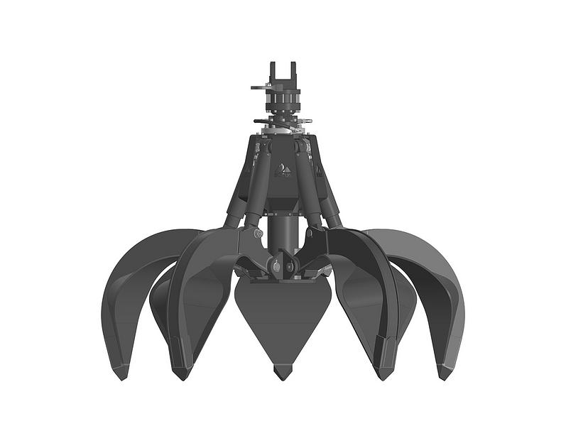 Грейфер для металлолома BR.G.SM(L).1.4-500 4-челюстной фото 1