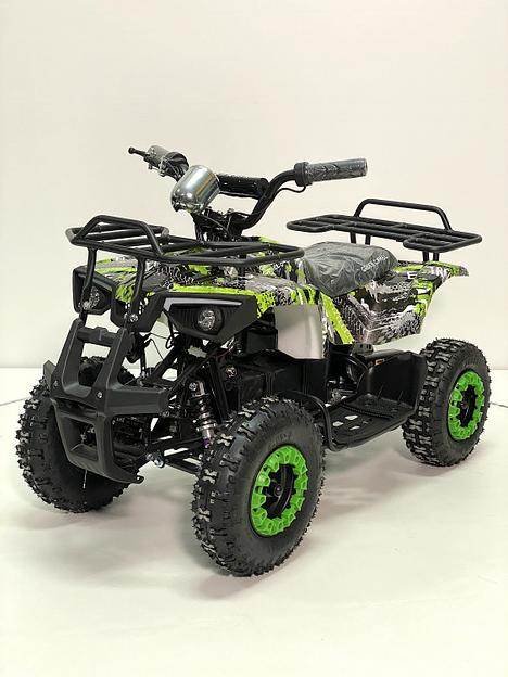Квадроцикл GreenCamel Гоби K32 (36V 1000W R6 Цепь) ножной тормоз, зелёный экстрим фото 2