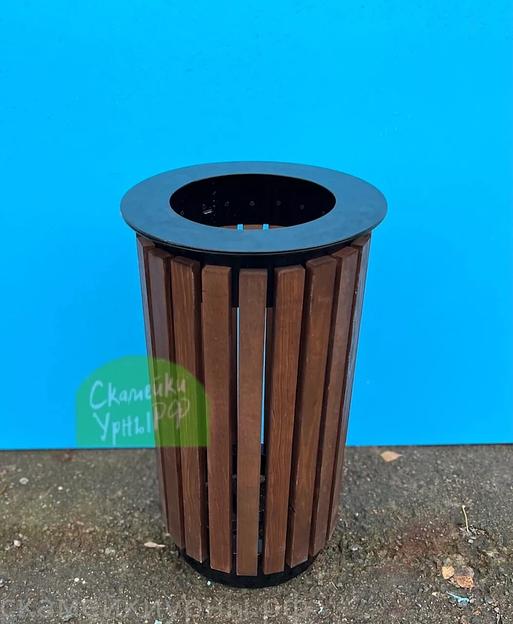 Металлическая урна для мусора «Краков» ОПТ  фото 3
