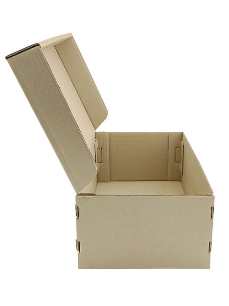 Самосборная коробка 330х210х130 мм. Коробка для хранения обуви, Опт фото 1