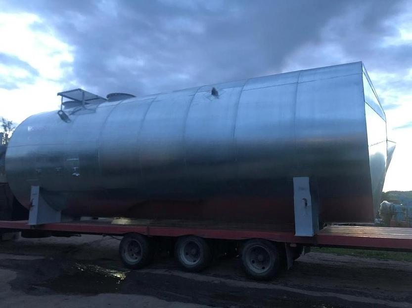 Резервуар горизонтальный стальной двустенный РГД-75 фото 1