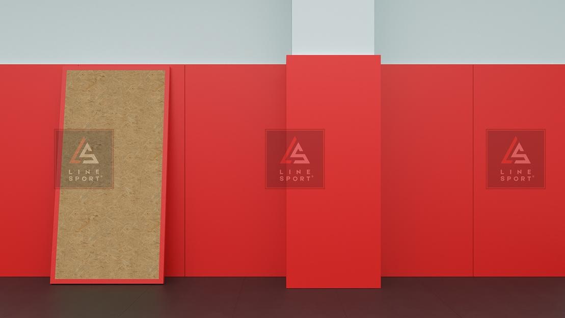 Стеновой протектор на ДВП Line Sport 50 мм ОПТ фото 5